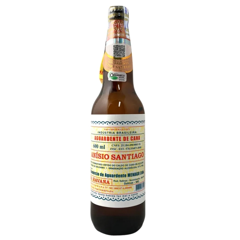 Cachaça Anísio Santiago - 600ml