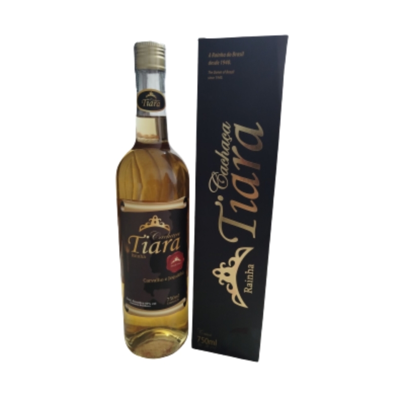 Cachaça Tiara Rainha Carvalho Jequitibá - 750ml