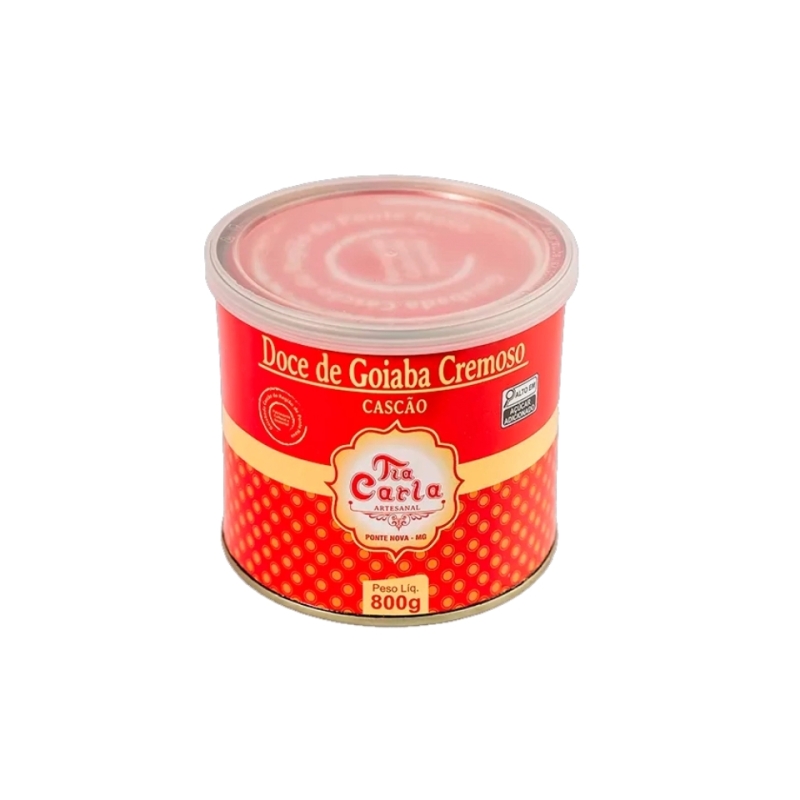 Doce de Goiaba Cremoso na Lata - Tia Carla - 800g