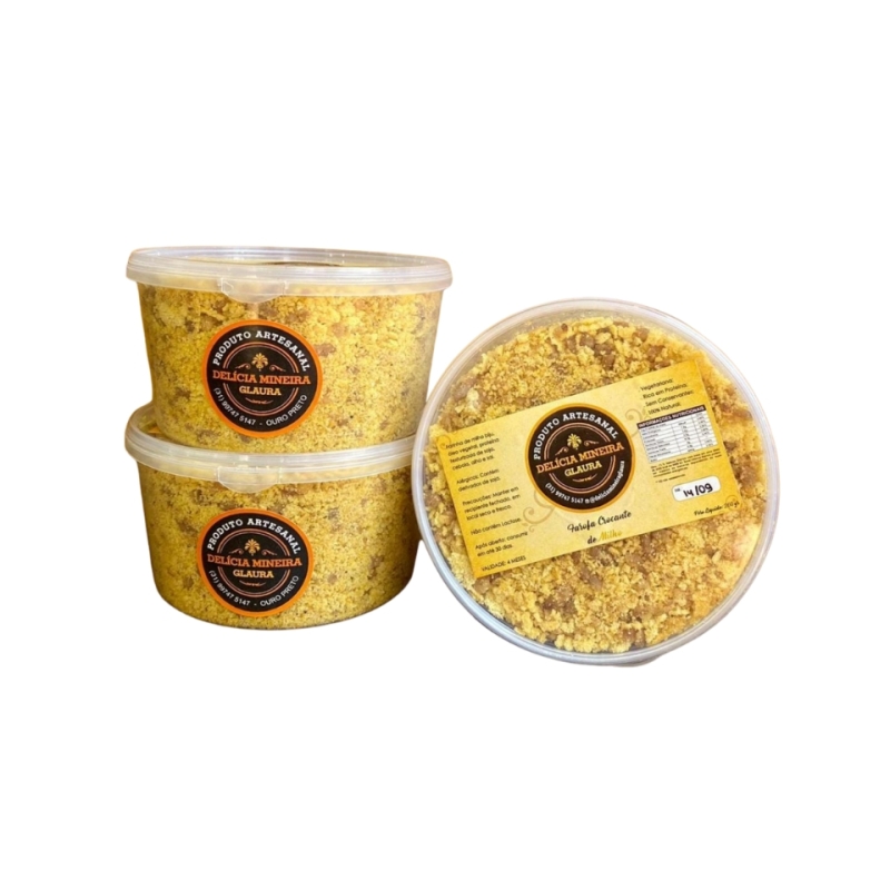 Farofa Delícias de Glaura (sabores) - 390g