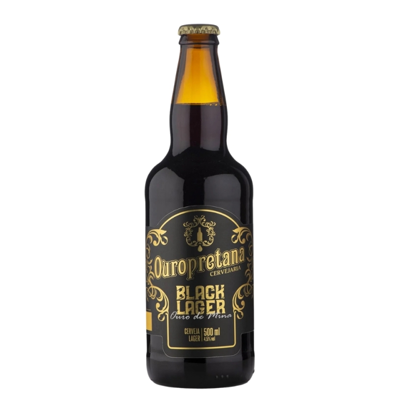 Cerveja Ouropretana – Black Lager – 500ml