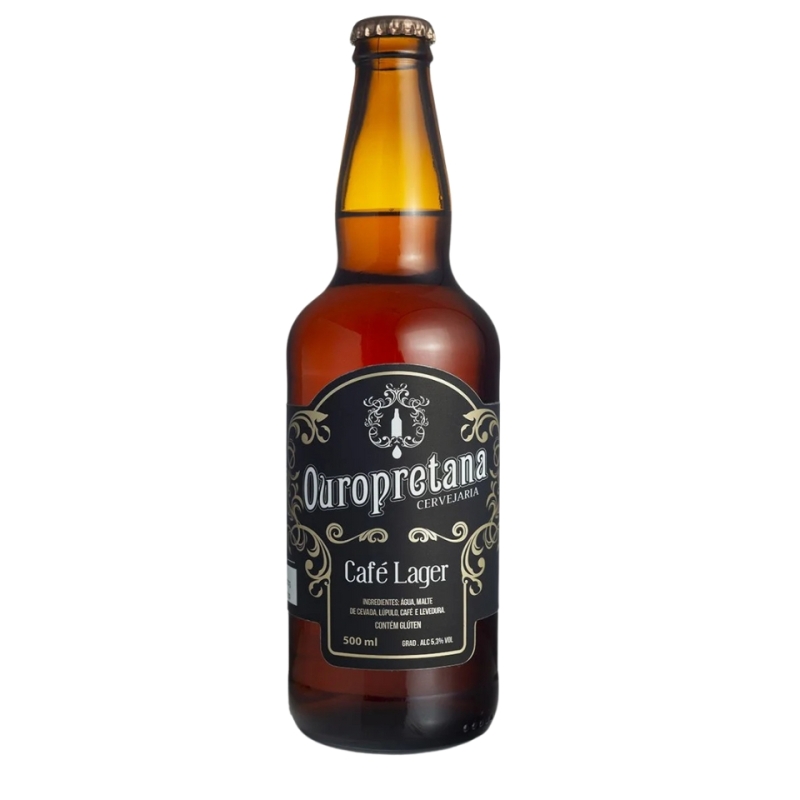 Cerveja Ouropretana - Café Lager - 500ml