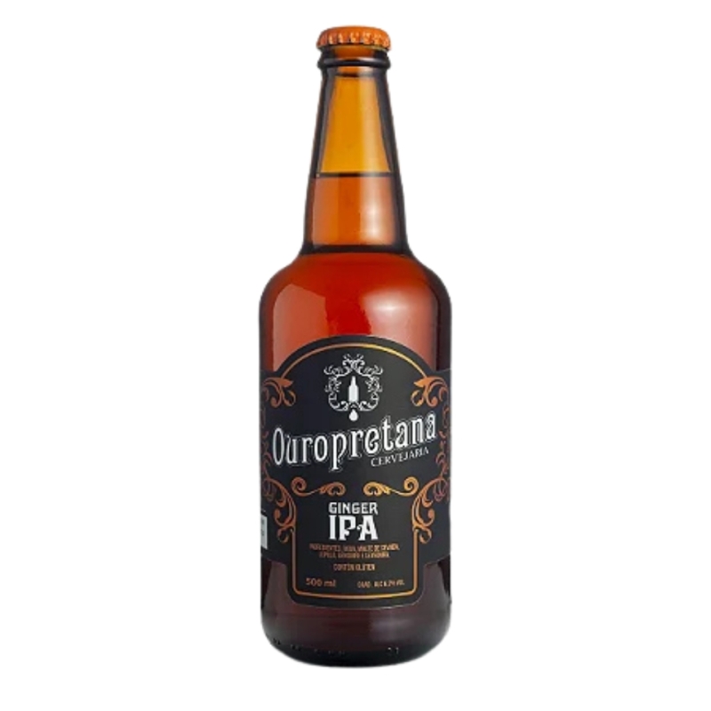 Cerveja Ouropretana – Ginger Ipa – 500ml
