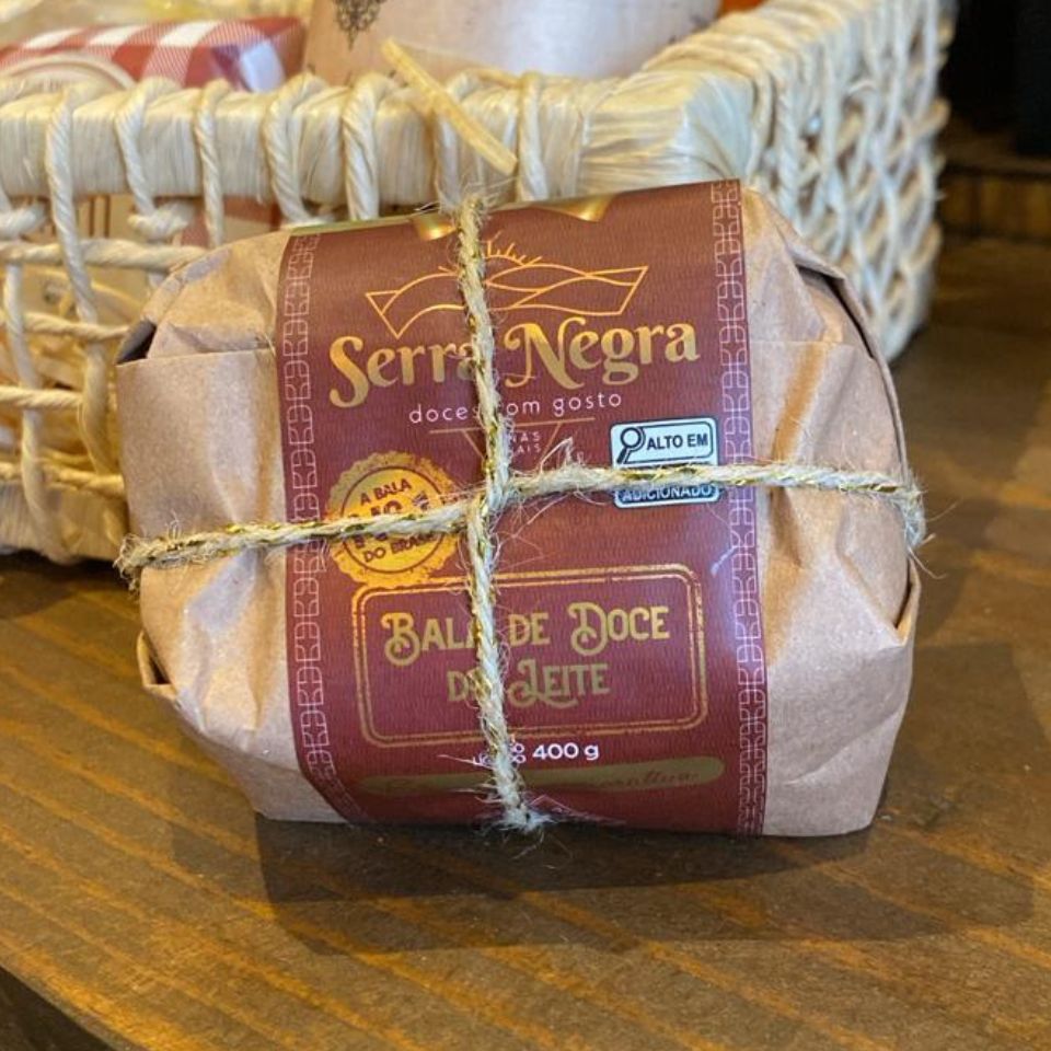 Bala de Doce de Leite - Serra Negra - 400g