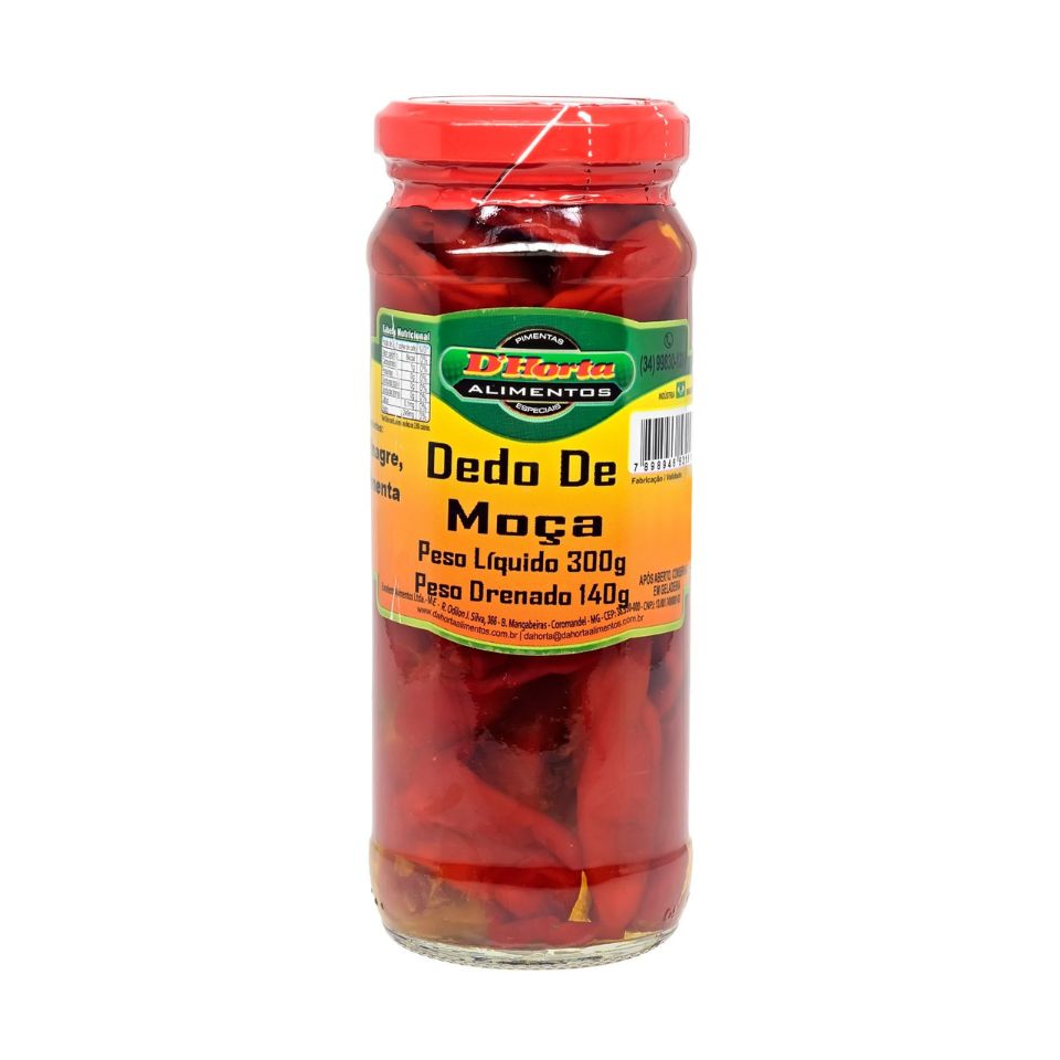 Pimenta D'Horta - Dedo de Moça - 300g